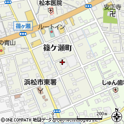 静岡県浜松市中央区篠ケ瀬町1253周辺の地図