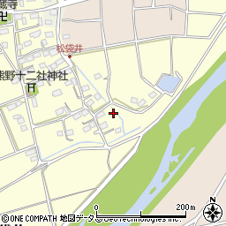 静岡県袋井市松袋井621-1周辺の地図