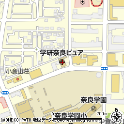 学研奈良ピュア保育園周辺の地図