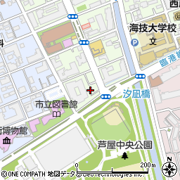 兵庫県芦屋市呉川町18-10周辺の地図