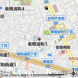 尼崎南警察署東難波交番周辺の地図
