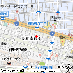 シャルムレーブ周辺の地図