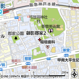 斎藤ハウス周辺の地図