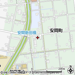静岡県浜松市中央区安間町264周辺の地図