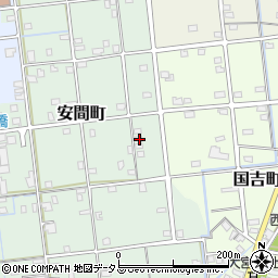 静岡県浜松市中央区安間町314周辺の地図