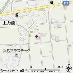 静岡県磐田市上万能97周辺の地図