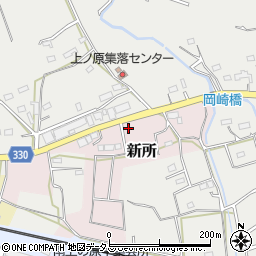 静岡県湖西市新所5810-2周辺の地図
