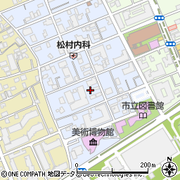 兵庫県芦屋市伊勢町10-2周辺の地図