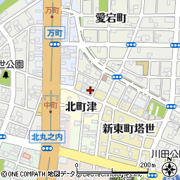 三重県麺類業生活衛生同業組合周辺の地図