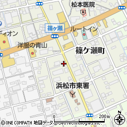 静岡県浜松市中央区篠ケ瀬町1358周辺の地図