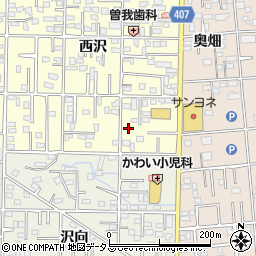 愛知県豊橋市高師町西沢131周辺の地図