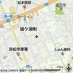日産部品東海販売浜松店周辺の地図