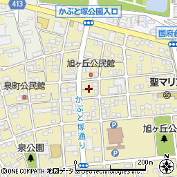 静岡県磐田市国府台62周辺の地図