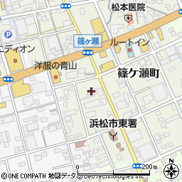 静岡県浜松市中央区篠ケ瀬町1350周辺の地図