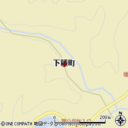島根県益田市下種町周辺の地図