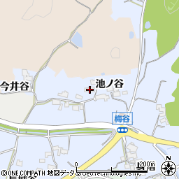 京都府木津川市梅谷池ノ谷87周辺の地図