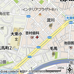 千成ハイツＡ棟周辺の地図