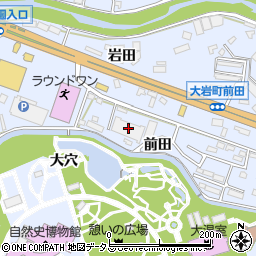 愛知県豊橋市大岩町前田40-8周辺の地図