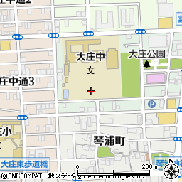 兵庫県尼崎市菜切山町周辺の地図