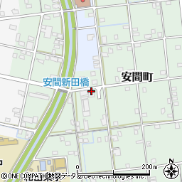 静岡県浜松市中央区安間町260周辺の地図