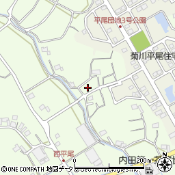 静岡県菊川市中内田6293-5周辺の地図