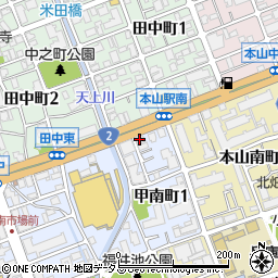 朝日生命保険相互会社　神戸支社神戸東営業所周辺の地図