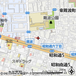 メナード化粧品阪神尼崎南代行店周辺の地図