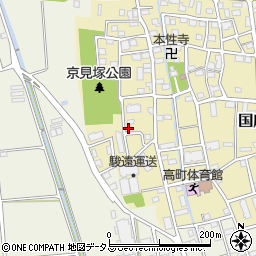 静岡県磐田市国府台647周辺の地図