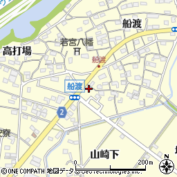 愛知県豊橋市船渡町富ノ前周辺の地図