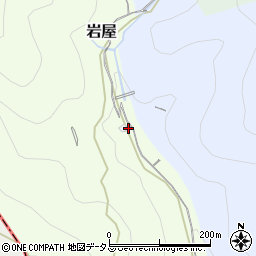 兵庫県神戸市灘区岩屋西ノ奥周辺の地図