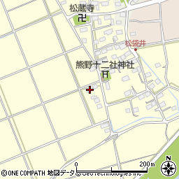 静岡県袋井市松袋井126-2周辺の地図