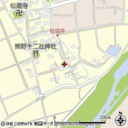 静岡県袋井市松袋井65周辺の地図