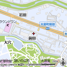 愛知県豊橋市大岩町前田42周辺の地図