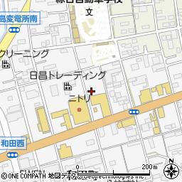 静岡県浜松市中央区和田町714周辺の地図