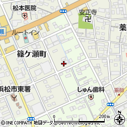 静岡県浜松市中央区篠ケ瀬町1195周辺の地図
