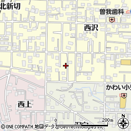 愛知県豊橋市高師町西沢105-6周辺の地図