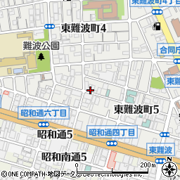 株式会社日興商会　本社経理部門周辺の地図