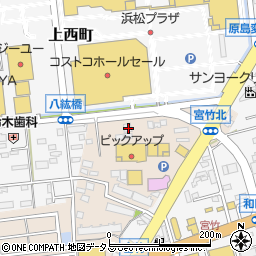 静岡県浜松市中央区宮竹町338周辺の地図