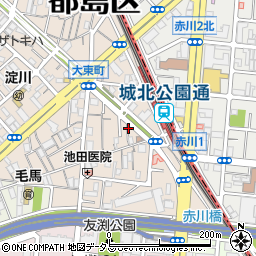 寿司寅周辺の地図