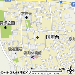 静岡県磐田市国府台477周辺の地図