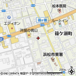 静岡県浜松市中央区篠ケ瀬町1347周辺の地図