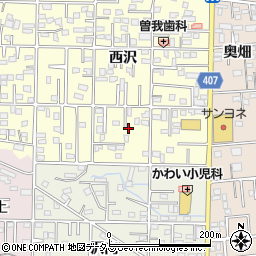 愛知県豊橋市高師町西沢114周辺の地図