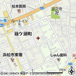 静岡県浜松市中央区篠ケ瀬町1193周辺の地図