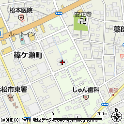 静岡県浜松市中央区篠ケ瀬町1194周辺の地図