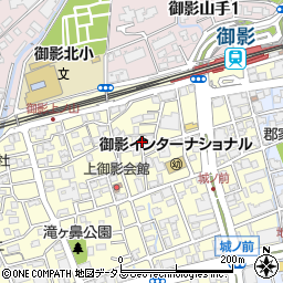 兵庫県神戸市東灘区御影2丁目17周辺の地図