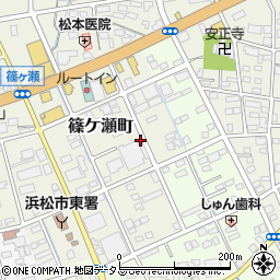 静岡県浜松市中央区篠ケ瀬町1201周辺の地図
