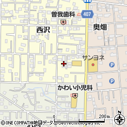 愛知県豊橋市高師町西沢118周辺の地図