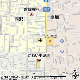 愛知県豊橋市高師町西沢120-2周辺の地図