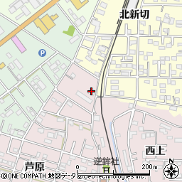 焼肉料理大東園高師店周辺の地図
