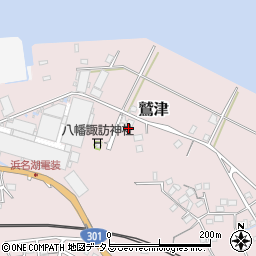静岡県湖西市鷲津151周辺の地図